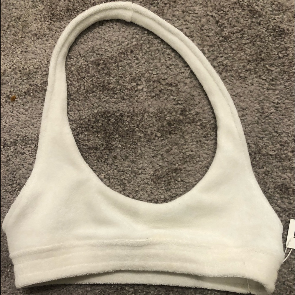 White Frankies Bikinis Phoebe top